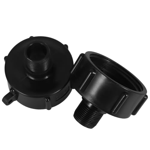 BESPORTBLE 2Stücke Regenwassertankadapter Ibc Tank Zubehör Plastischer Barrel Connector für Einfache Verbindung Leckagefrei Robustes Material Geeignet für Regenwasserfass und Tanks BESPORTBLE 2Stücke Regenwassertankadapter Ibc Tank Zubehör Plastischer Barrel Connector für Einfache Verbindung Leckagefrei Robustes Material Geeignet für Regenwasserfass und Tanks von BESPORTBLE