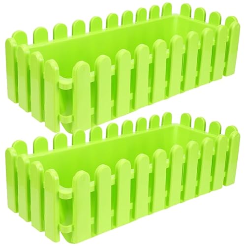 BESPORTBLE 2er-Box Blumenkästen Für Fenster Im Blumentöpfe Im Freien Rechteckiger Blumenkasten Mit Fenster Pflanzkasten Aus Kunststoff Gartenblumentopf Plastik Großer Pflanzer Grüne Pflanzen BESPORTBLE 2er-Box Blumenkästen Für Fenster Im Blumentöpfe Im Freien Rechteckiger Blumenkasten Mit Fenster Pflanzkasten Aus Kunststoff Gartenblumentopf Plastik Großer Pflanzer Grüne Pflanzen von BESPORTBLE