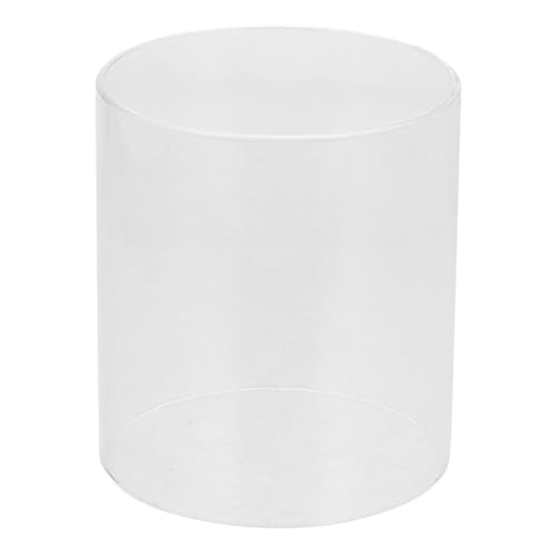 BESPORTBLE 2pcs Transparente Glas Kerzenhülsen, Windlicht Glaszylinder, Kerzengl?Ser, Kerzenglas, 10x9cm, für Zuhause von BESPORTBLE
