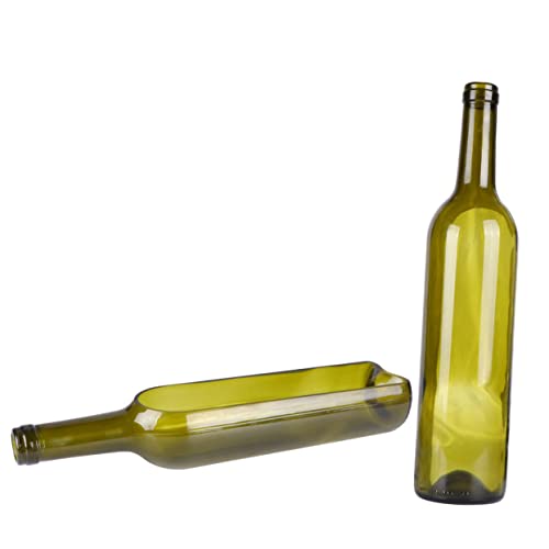 BESPORTBLE 2stücke Glas Weinflasche Blumentopf Für Sukkulenten Und Kakteen Dekorativer Pflanzer Für Tischdekoration Im Modernen Stil Für Zuhause Und Gastronomie von BESPORTBLE