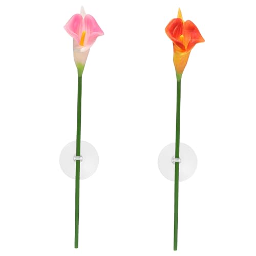 BESPORTBLE 2stücke Künstliche Callalily Blumen Dekoration Real Touch Langstiel Faux Blume Simulierte Blumenornamente Heimdekor BESPORTBLE 2stücke Künstliche Callalily Blumen Dekoration Real Touch Langstiel Faux Blume Simulierte Blumenornamente Heimdekor von BESPORTBLE