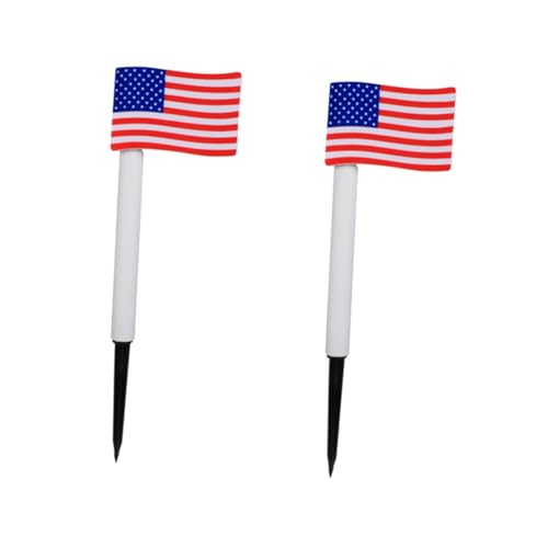 BESPORTBLE 2stücke Garten Solarleuchte Mit Amerikanischer Flagge Licht Für Unabhängigkeitstag Dekorative Solar Gartenlampe Für Außenbereich Installieren Wetterfest Und Langlebig BESPORTBLE 2stücke Garten Solarleuchte Mit Amerikanischer Flagge Licht Für Unabhängigkeitstag Dekorative Solar Gartenlampe Für Außenbereich Installieren Wetterfest Und Langlebig von BESPORTBLE