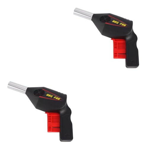 BESPORTBLE 2stücke Tragbarer Handgebläse Für BBQ Manuelles Luftgebläse Zur Schnellen Anheizung Von Kohlen Für Grill Camping Und Picknick Ergonomisch Und Einfach Zu Bedienen Schwarz BESPORTBLE 2stücke Tragbarer Handgebläse Für BBQ Manuelles Luftgebläse Zur Schnellen Anheizung Von Kohlen Für Grill Camping Und Picknick Ergonomisch Und Einfach Zu Bedienen Schwarz von BESPORTBLE