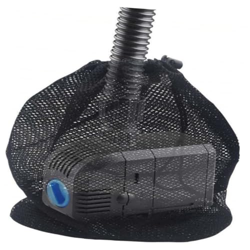 BESPORTBLE 3 STÜCKE Wasserdichter Polyester filterbeutel mit Kordelzug Teichpumpen und Aquarien Wiederverwendbarer Netzschutz für Große Wasserpumpen Feinmaschig und Langlebig von BESPORTBLE