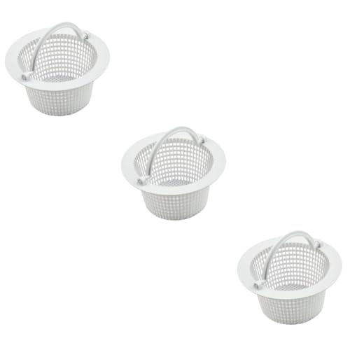 BESPORTBLE 3 Stück Filterkorb für Schwimmbadfilter Bausatz Teich-Skimmer-Netz Fisch Luft poolreinigungsset poolreinigungset Pool zubehör Müll Socken Korb Pumpenkorb Pool-Gadget Plastik von BESPORTBLE