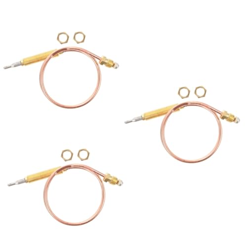 BESPORTBLE 3 Stück Gas Thermoelement Sensor Gewinde Thermoelement Ersatz für Gasgrill Grill Kamin und Herd Hochwertiger Verschleißfester Temperatursensor BESPORTBLE 3 Stück Gas Thermoelement Sensor Gewinde Thermoelement Ersatz für Gasgrill Grill Kamin und Herd Hochwertiger Verschleißfester Temperatursensor von BESPORTBLE