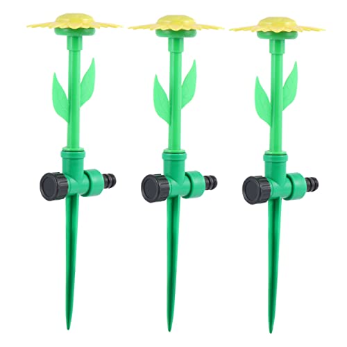 BESPORTBLE 3 Stück Lawn Watering Sprayer Gelb mit Erdspieß Einstellbarer Gartensprinkler für Präzise Bewässerung von Garten Bäumen und Gemüse Installieren Wassersparend und Vielseitig BESPORTBLE 3 Stück Lawn Watering Sprayer Gelb mit Erdspieß Einstellbarer Gartensprinkler für Präzise Bewässerung von Garten Bäumen und Gemüse Installieren Wassersparend und Vielseitig von BESPORTBLE