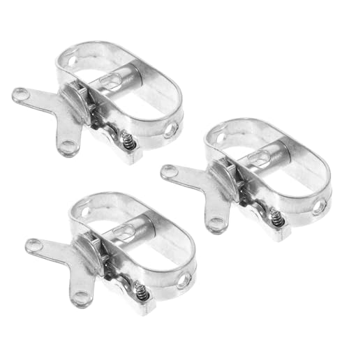 BESPORTBLE 3 Stück Schwimmbadwinde Luft Draht Aufblasbarer Pool Vakuum Leitung Kabelmanagement Poolabdeckung Winde Ladegerät Poolschlauchadapter Netz Schnuranker Poolwinde Aluminium Silver von BESPORTBLE
