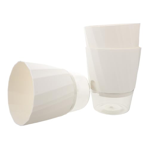 BESPORTBLE 3 Stück Selbstbewässernde Pflanzgefäße aus Transparentem Kunststoff für Indoor Outdoor Orchideen und Sukkulenten Automatische Wasseraufnahme mit Sichtbarem Wasserstand für BESPORTBLE 3 Stück Selbstbewässernde Pflanzgefäße aus Transparentem Kunststoff für Indoor Outdoor Orchideen und Sukkulenten Automatische Wasseraufnahme mit Sichtbarem Wasserstand für von BESPORTBLE