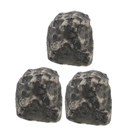 BESPORTBLE 3 Stück Teiliges Imitation Stein Schlüsselhalter für Außenbereich Wetterfester und Dekorativer Schlüsselversteck für Garten Sicheres Versteck für Ersatzschlüssel von BESPORTBLE