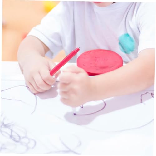 BESPORTBLE 3 Stück Teiliges Magnetisches Zeichentafel Stift Kompakte Leichte Magnetstifte aus Stabilem Ergonomisch Geformt als Ersatz für Magnetische Schreibtafeln Rot Blau Gelb von BESPORTBLE