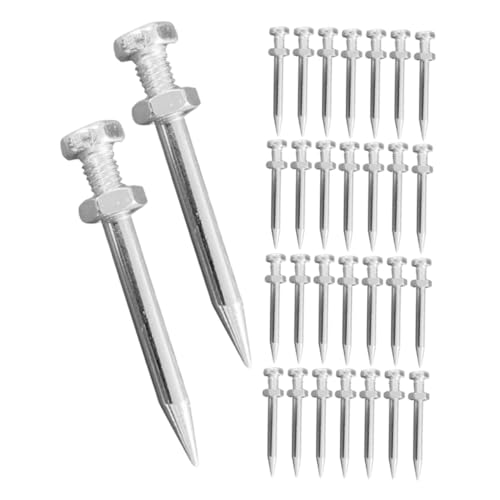 BESPORTBLE 30 Stück Rasennägel rasenlüfter Schuhe rasenpflege gartenwerkzeuge Gartenarbeit zubehör Garten Schuhe Belüfterpfahl aus Metall Garten-Rasenbelüfter-Nagel Rostfreier Stahl Silver BESPORTBLE 30 Stück Rasennägel rasenlüfter Schuhe rasenpflege gartenwerkzeuge Gartenarbeit zubehör Garten Schuhe Belüfterpfahl aus Metall Garten-Rasenbelüfter-Nagel Rostfreier Stahl Silver von BESPORTBLE