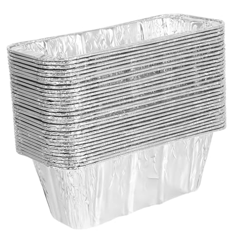 BESPORTBLE 30 Stück Teiliges Aluminium fettauffangbehälter Kompatibel mit Blackstone Grillzubehör Leichte Robuste Tropfschalen für Outdoor Grillen Backen Braten und Effiziente Fettsammlung von BESPORTBLE