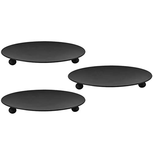BESPORTBLE 3er-Pack Schwarz 9,5 cm Rustikale Eisen Kerzenhalter - Multifunktional für LED, Wachs & Weihrauchkerzen - Hochzeit, Feierlichkeiten & mehr BESPORTBLE 3er-Pack Schwarz 9,5 cm Rustikale Eisen Kerzenhalter - Multifunktional für LED, Wachs & Weihrauchkerzen - Hochzeit, Feierlichkeiten & mehr von BESPORTBLE