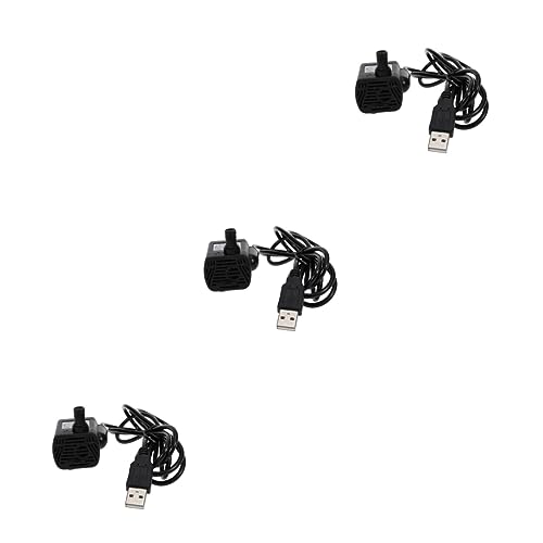 BESPORTBLE 3St USB-Wasserpumpe kleine Springbrunnenpumpe Springbrunnen Teichpumpe Tauchwasserpumpe Wasserpumpe für Fischteiche Aquarienwasserpumpe tauchbar bürstenlos Tauchpumpe Aquarienpumpe BESPORTBLE 3St USB-Wasserpumpe kleine Springbrunnenpumpe Springbrunnen Teichpumpe Tauchwasserpumpe Wasserpumpe für Fischteiche Aquarienwasserpumpe tauchbar bürstenlos Tauchpumpe Aquarienpumpe von BESPORTBLE