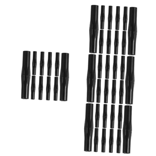 BESPORTBLE 4 Sätze Fahnenmast-verbindungshülsen Fahnenmast-anschlusszubehör-kit Fahnenmast-Hardware Abs-Material Entfernen 10 Stück * 4 von BESPORTBLE