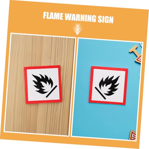 BESPORTBLE 4 Stück Feuerfesten Müll können Aufkleber Danger Fire Aufkleber Feuerwachetikett Feuerwehraufkleber Achtung warnende reflektierende PVC BESPORTBLE 4 Stück Feuerfesten Müll können Aufkleber Danger Fire Aufkleber Feuerwachetikett Feuerwehraufkleber Achtung warnende reflektierende PVC von BESPORTBLE