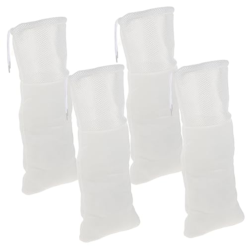 BESPORTBLE 4 Stück Filterbeutel Für Aquarien Media-mesh-filterbeutel Filterstrumpf Für Aquarium Sieb Baumwollbeutel Aquariumzubehör Filtersäcke Für Aquarien Feinmaschiges Sieb Weiß Polyester BESPORTBLE 4 Stück Filterbeutel Für Aquarien Media-mesh-filterbeutel Filterstrumpf Für Aquarium Sieb Baumwollbeutel Aquariumzubehör Filtersäcke Für Aquarien Feinmaschiges Sieb Weiß Polyester von BESPORTBLE