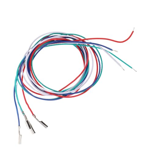 BESPORTBLE 4 Stück Stereo Headshell Kabel mit Kupferdraht für Plattenspieler Ersatzkabel für Phonographen mit Farbcodierten Leitungen Einfachen Identifikation und Stabilem Audioübertragung BESPORTBLE 4 Stück Stereo Headshell Kabel mit Kupferdraht für Plattenspieler Ersatzkabel für Phonographen mit Farbcodierten Leitungen Einfachen Identifikation und Stabilem Audioübertragung von BESPORTBLE
