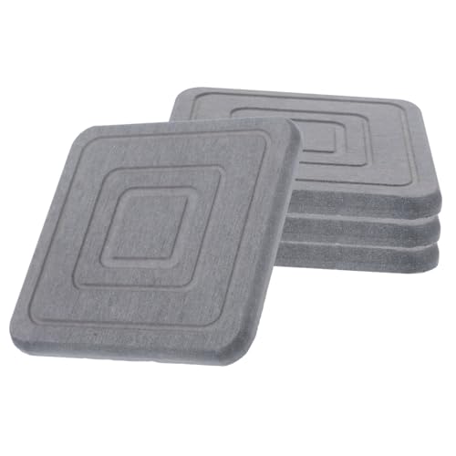 BESPORTBLE 4 Stück Teiliges Diatomit Untersetzer aus Kieselgur Saugfähige Pflanzenmatten Schnell Trocknend als Bad und Trinkglasmatte rutschfest Langlebig Dunkelgrau BESPORTBLE 4 Stück Teiliges Diatomit Untersetzer aus Kieselgur Saugfähige Pflanzenmatten Schnell Trocknend als Bad und Trinkglasmatte rutschfest Langlebig Dunkelgrau von BESPORTBLE