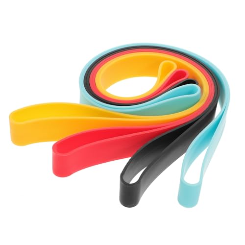 BESPORTBLE 4 Stück Teiliges Elastische Silikonbänder für Strandstühle Verstellbare Handtuchhalter für Verschiedene Stuhlformen Vielseitig Einsetzbar zum Fixieren von Badetüchern und Leicht von BESPORTBLE