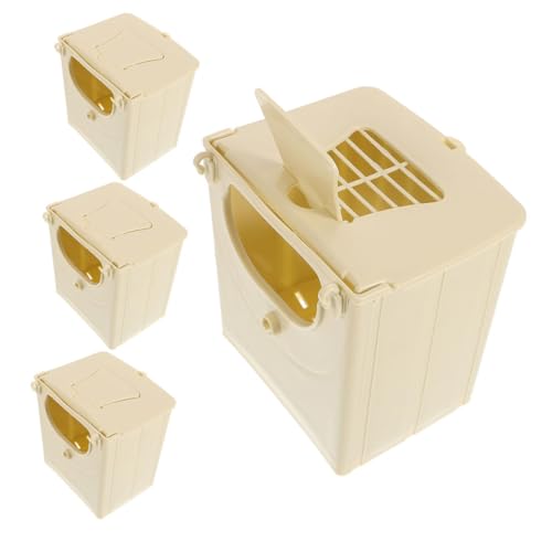 BESPORTBLE 4 Stück Vogel Zuchtbox Teilig Transparente Nistkästen für Wellensittiche und Papageien Multifunktionale Brutkästen und Vogelhäuser für Vogelbesitzer und Zuchtbedarf BESPORTBLE 4 Stück Vogel Zuchtbox Teilig Transparente Nistkästen für Wellensittiche und Papageien Multifunktionale Brutkästen und Vogelhäuser für Vogelbesitzer und Zuchtbedarf von BESPORTBLE