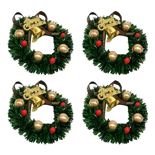 BESPORTBLE 4 Stück Weihnachtskerzenringe Kränze mit Roten Beeren Und Weihnachtskugel Ornamente für Säulen Weihnachten Tischdekoration Mittelstücke BESPORTBLE 4 Stück Weihnachtskerzenringe Kränze mit Roten Beeren Und Weihnachtskugel Ornamente für Säulen Weihnachten Tischdekoration Mittelstücke von BESPORTBLE