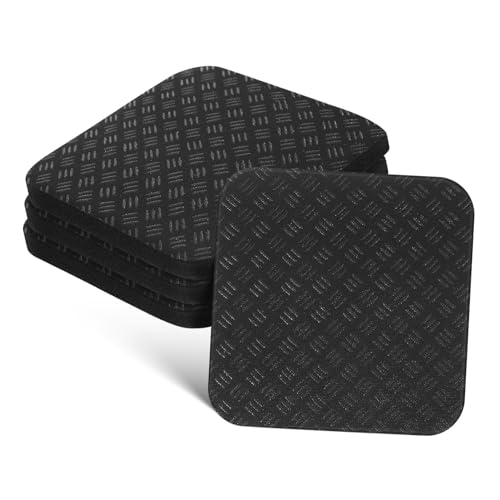 BESPORTBLE 4 Stücke Teiliges Treadmill Pad rutschfeste Anti-vibrationsmatten für Laufband Heimtrainer Rudergerät Schutzmatten für Fliesen Teppich Hartholzböden Stoßdämpfend von BESPORTBLE