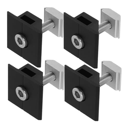 BESPORTBLE 4Stücke Teiliges Verstellbare Solar Panel Halterung Aluminium Z-bracket mit Schrauben Stabile Montage für Solarmodule Dächern Geeignet für Wohnmobile Boote und Balkonkraftwerke BESPORTBLE 4Stücke Teiliges Verstellbare Solar Panel Halterung Aluminium Z-bracket mit Schrauben Stabile Montage für Solarmodule Dächern Geeignet für Wohnmobile Boote und Balkonkraftwerke von BESPORTBLE