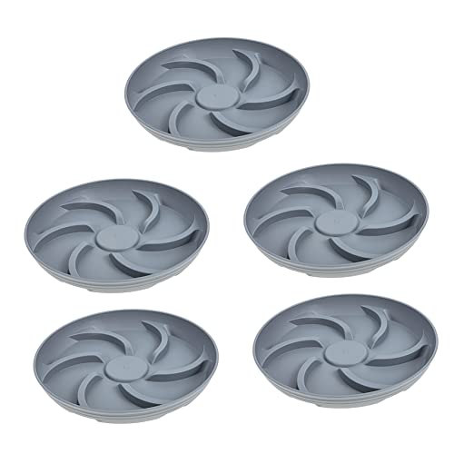 BESPORTBLE 5 Stück Große Runde Pflanzuntersetzer Atmungsaktive Wasserablauf Teller für Blumentöpfe Tiefe Resin Blumenschalen für und Außenbereich Witterungsbeständig und Langlebig BESPORTBLE 5 Stück Große Runde Pflanzuntersetzer Atmungsaktive Wasserablauf Teller für Blumentöpfe Tiefe Resin Blumenschalen für und Außenbereich Witterungsbeständig und Langlebig von BESPORTBLE