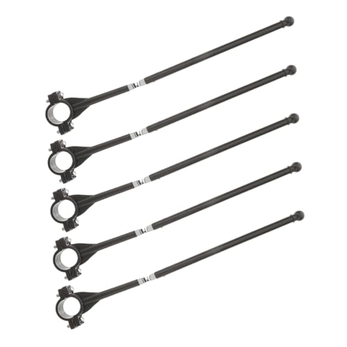 BESPORTBLE 5 Stück Teiliges Fahrrad Fahnenmast Set Robustes Ersatz Flagpole Kit Einfache Installation Stabile Lenkerhalterung für Fahrradflaggen Vielseitiger Fahrrad Flaggenhalter zur von BESPORTBLE