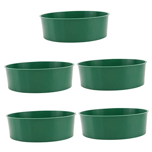BESPORTBLE 5 Stück Teiliges Gartensieb aus Langlebigem Kunststoff Leichtes Pflanzensieb mit Feinem Maschenfilter Grün zum Filtern von Erde und Kompost für Effiziente Gartenarbeit von BESPORTBLE