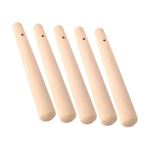 BESPORTBLE 5 Stück Teiliges Set Holzstäbe Zerkleinern Ergonomisch Geformt Großer Runder Kopf für Schnelles Mahlen Natürliches Material Komfortabler Griff als Küchenmörser für Gewürze und BESPORTBLE 5 Stück Teiliges Set Holzstäbe Zerkleinern Ergonomisch Geformt Großer Runder Kopf für Schnelles Mahlen Natürliches Material Komfortabler Griff als Küchenmörser für Gewürze und von BESPORTBLE
