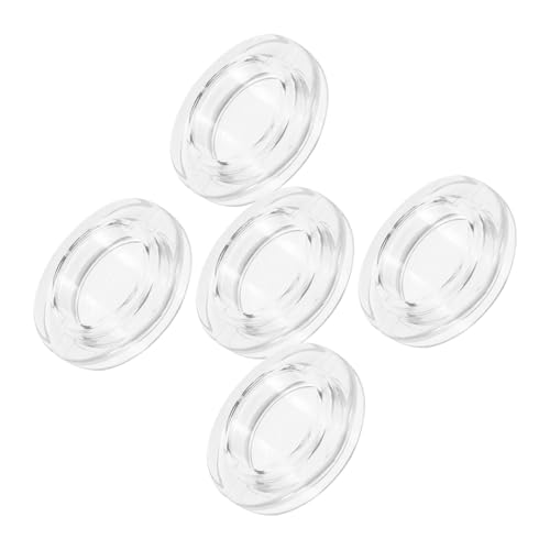 BESPORTBLE 5 Stück Teiliges Transparenter Schirmlochringe mit Kappe Stabilisierende Ersatzteile für Terrassen Gartentisch sonnenschirme Vielseitig Einsetzbar in Restaurants und von BESPORTBLE