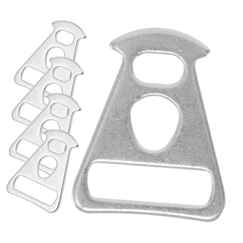 BESPORTBLE 5 Stück Teiliges Zeltspannschlaufen aus Verstellbare Seilspanner für Autodachzelte und Markisen Wetterfeste Camping Außenbefestigung Kompakt Langlebig Schnelle Montage von BESPORTBLE