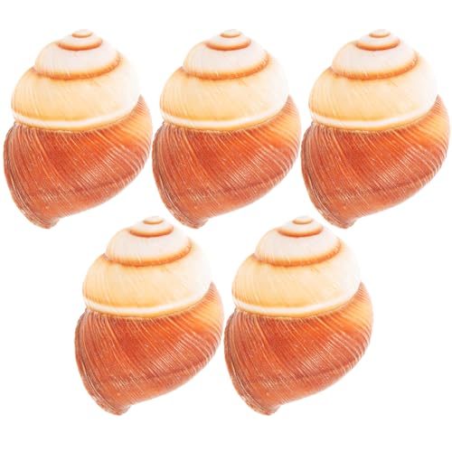 BESPORTBLE 5stücke Natürliche Schneckenschalen Für Escargot Hitzeisolierende Und Stabile Kochschalen Für Restaurant Und Hausgebrauch Für Französische Gebackene Schnecken von BESPORTBLE