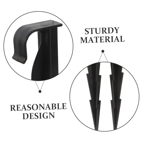 BESPORTBLE 50 Stück Bewässerungsschlauch Halter mit Spießen PE Erdanker für Tropfbewässerung Stabiler Schlauchhalter für Verschiedene Bodenarten Robust und Wiederverwendbar für BESPORTBLE 50 Stück Bewässerungsschlauch Halter mit Spießen PE Erdanker für Tropfbewässerung Stabiler Schlauchhalter für Verschiedene Bodenarten Robust und Wiederverwendbar für von BESPORTBLE