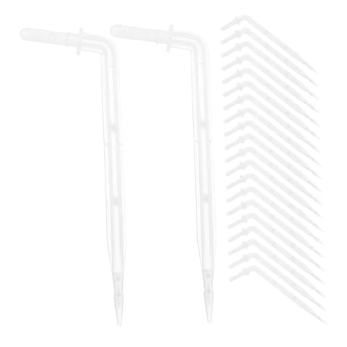 BESPORTBLE 50 Stück Gebogene Emitter für Automatisches Bewässerungssystem für Töpfe Terrassen und Schläuche Wassersparend für Garten und Pflanzenpflege BESPORTBLE 50 Stück Gebogene Emitter für Automatisches Bewässerungssystem für Töpfe Terrassen und Schläuche Wassersparend für Garten und Pflanzenpflege von BESPORTBLE