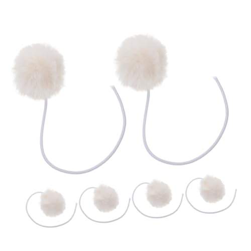 BESPORTBLE 6 Stück Interaktives Katzenspielzeug mit Glöckchen Hängender Sisal Katzenball Beißspielzeug für Kätzchen Anti Biss Katzenball Spielzeug für Katzen Beige BESPORTBLE 6 Stück Interaktives Katzenspielzeug mit Glöckchen Hängender Sisal Katzenball Beißspielzeug für Kätzchen Anti Biss Katzenball Spielzeug für Katzen Beige von BESPORTBLE