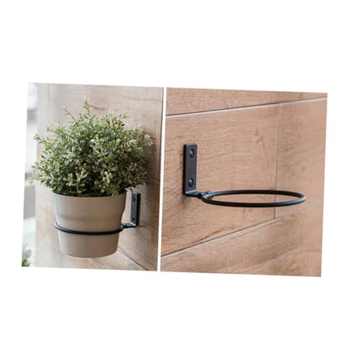 BESPORTBLE 6 Stück Teiliges Blumentopf Wandhalterungs Metall Langlebiger Pflanzenhalter mit Stabilem Ring für Innen und Außenbereich Einfache Wandmontage mit Schrauben Platzsparende BESPORTBLE 6 Stück Teiliges Blumentopf Wandhalterungs Metall Langlebiger Pflanzenhalter mit Stabilem Ring für Innen und Außenbereich Einfache Wandmontage mit Schrauben Platzsparende von BESPORTBLE