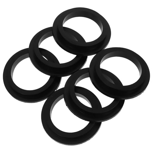 BESPORTBLE 6 Stück Teiliges Pool Pump Dichtungen O Ring Ersatz für Sandfilterpumpen Schwarze PVC Dichtung für Poolfiltersystem Kompatibel mit Intex Sandfilterpumpenmotor von BESPORTBLE