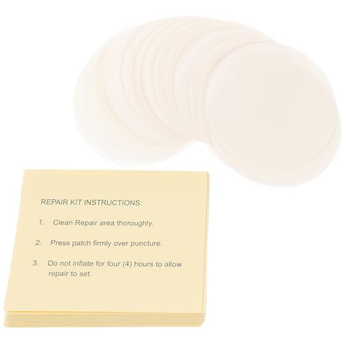 BESPORTBLE 60 Stück Reparatur Patches für Schwimmringe Selbstklebende Flicken für Aufblasbare Produkte Wasserfest für Boote Pools Spielzeuge und von BESPORTBLE