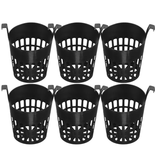 BESPORTBLE 6er-Pack Wasserpflanzen-netzbecher Gartenschilder für Aquarien Pflanzkörbe für Die Dekoration Von Aquarien Kunststoff Einfach Zu Verwenden Geeignet für Wasserpflanzen von BESPORTBLE