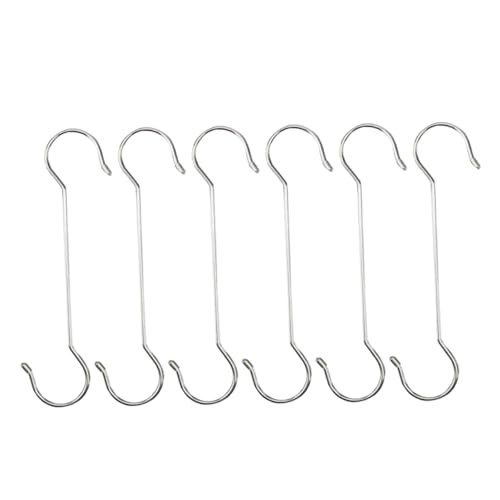 BESPORTBLE 6stücke S-haken Zum Aufhängen Von Pflanzen Für Hängekörbe Edelstahlhaken Pflanzenhaken Für Außenbereich Aufhängehaken Für Balkon-bonsai Küchenaufhänger BESPORTBLE 6stücke S-haken Zum Aufhängen Von Pflanzen Für Hängekörbe Edelstahlhaken Pflanzenhaken Für Außenbereich Aufhängehaken Für Balkon-bonsai Küchenaufhänger von BESPORTBLE
