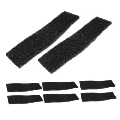 BESPORTBLE 8 Stück Aquarium Filterschaum Zuschneidbare Filterpads Effektive Wasserzirkulation Kompatibel für Fischbecken und Teiche Einfache Reinigung und Austausch von BESPORTBLE