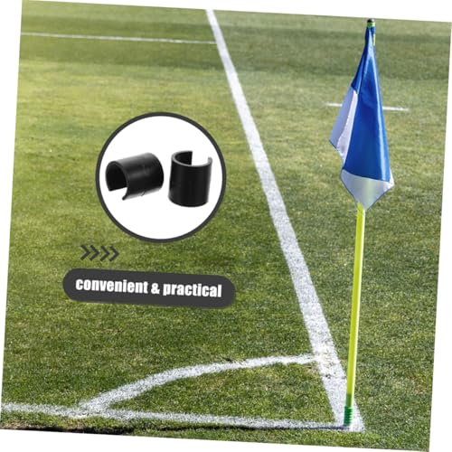 BESPORTBLE 8 Stück Teiliges Gartenflaggen Windfesten Kunststoff Clips Robuste Banner fixierklemmen zur Sicheren Befestigung von Gartenfahnen und Flaggen Am Fahnenmast von BESPORTBLE