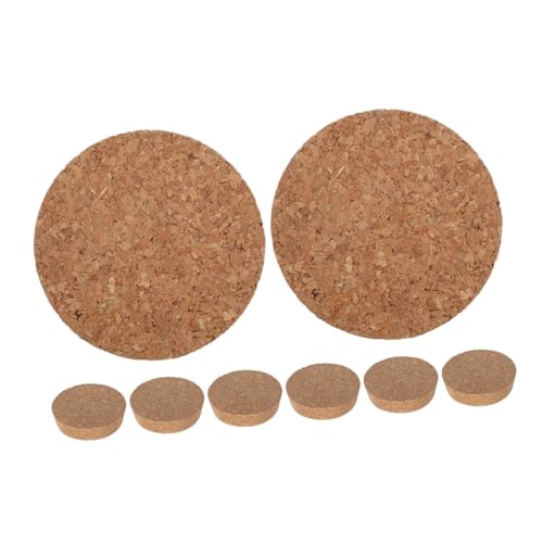 BESPORTBLE 8 Stück Teiliges Glasvase mit Konischen Korkdeckeln aus Naturmaterial Dicht Schließende Korkstopfen für Hydroponik blumenvase Dekorative Glasbehälter für DIY Bastelprojekte und BESPORTBLE 8 Stück Teiliges Glasvase mit Konischen Korkdeckeln aus Naturmaterial Dicht Schließende Korkstopfen für Hydroponik blumenvase Dekorative Glasbehälter für DIY Bastelprojekte und von BESPORTBLE