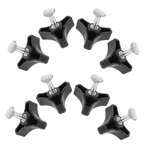 BESPORTBLE 8 Stück Teiliges Rasenmäher-dreieckgriff mit Flügelmutter und Schraube Passend für Viele Modelle Ergonomisch Geformt für Komfortablen Halt Wetterfeste Abs Eisenmaterialien Handlich von BESPORTBLE