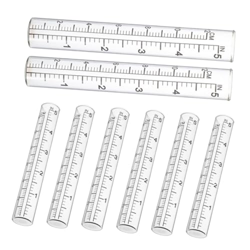 BESPORTBLE 8 Stück Teiliges Transparenter Glas ersatzröhren für Regenmesser Einfache Installation Kompatibel für Garten und Zuhause zur Präzisen Regenfallmessung BESPORTBLE 8 Stück Teiliges Transparenter Glas ersatzröhren für Regenmesser Einfache Installation Kompatibel für Garten und Zuhause zur Präzisen Regenfallmessung von BESPORTBLE