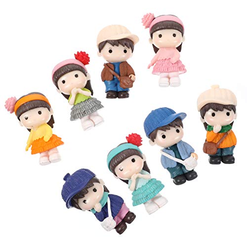 BESPORTBLE Handgemachte Miniatur Puppe Ornamente Landschaft Bonsai Dekore 8 Stücke Statue für Decor BESPORTBLE Handgemachte Miniatur Puppe Ornamente Landschaft Bonsai Dekore 8 Stücke Statue für Decor von BESPORTBLE